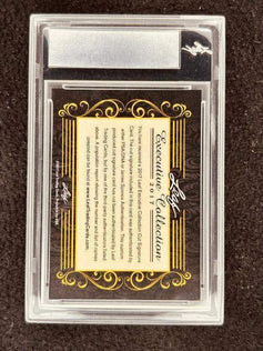 Joe Paterno 2017 Leaf Masterpiece Cut Signature certified signed card 1/1 JSA Penn State - AutographsForSale.com