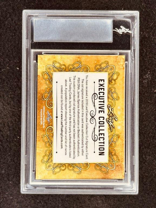 Jim McKay 2018 Leaf Masterpiece Cut Signature certified autograph card 1/1 JSA ABC 1980 Miracle on Ice - AutographsForSale.com