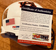 Bo Jackson autographed Auburn Tigers Schutt mini helmet PSA/DNA - AutographsForSale.com