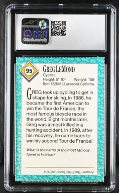 Greg LeMond 1989 SI for Kids cycling RC CSG 8.5 - AutographsForSale.com