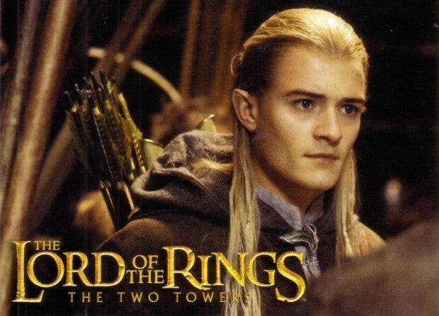 Lord of Rings Two Towers movie 2003 promo postcard (Legolas) - AutographsForSale.com