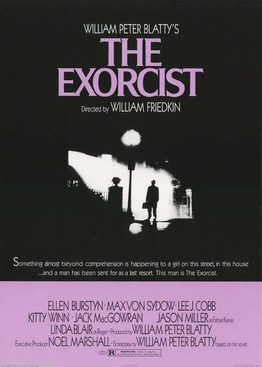 The Exorcist 24x34 movie poster 1998 Reprint - AutographsForSale.com