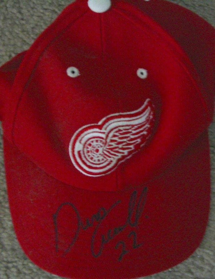 Dino Ciccarelli autographed Detroit Red Wings cap or hat - AutographsForSale.com