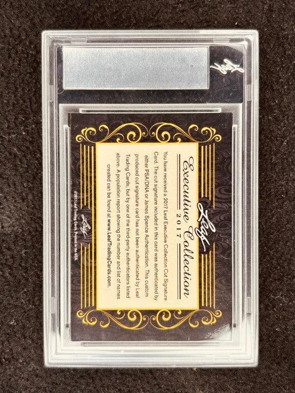 Joe Gordon 2017 Leaf Masterpiece Cut Signature certified signed card 1/1 JSA Yankees Indians - AutographsForSale.com