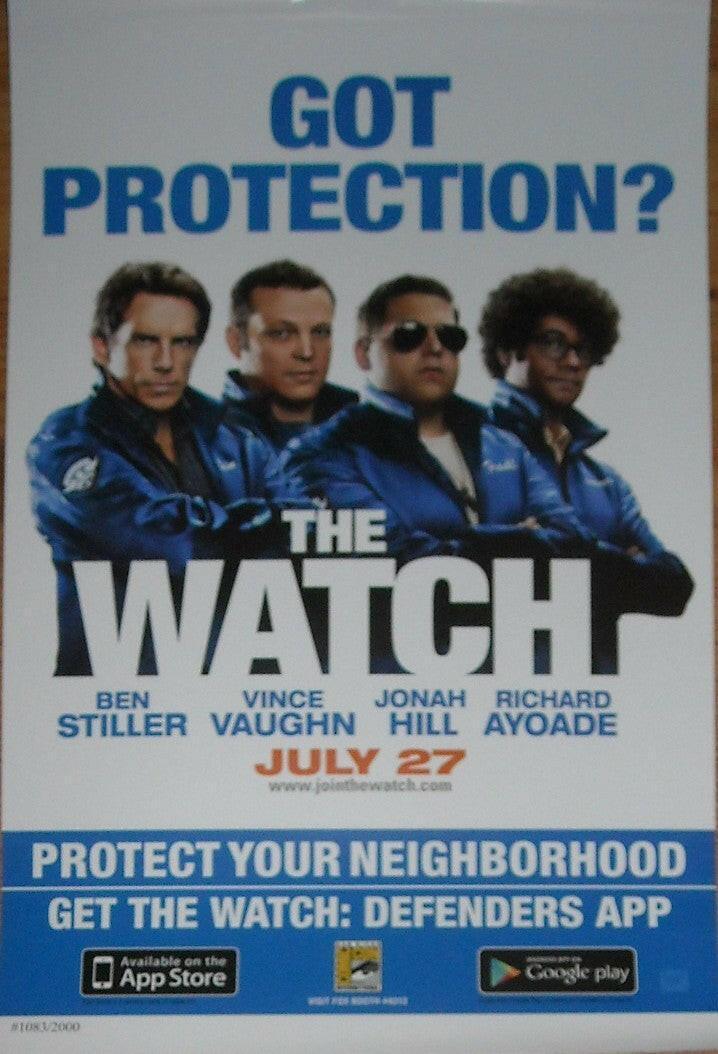 Watch 2012 SDCC mini poster Jonah Hill Ben Stiller Vince Vaughn - AutographsForSale.com