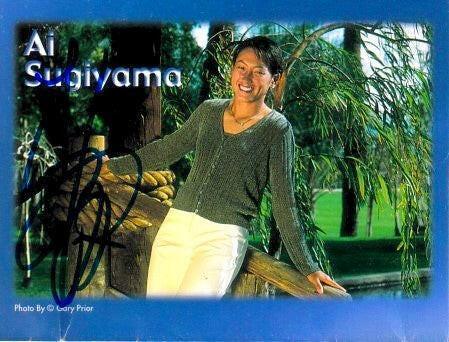 Ai Sugiyama autographed 3x5 Tennis photo - AutographsForSale.com