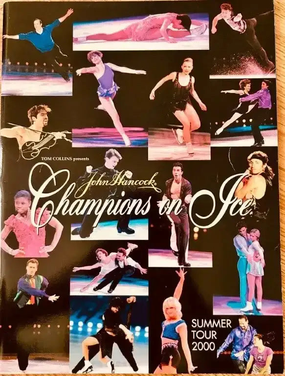 2000 Champions On Ice cast signed skating program Michelle Kwan Sasha Cohen Elvis Stojko - AutographsForSale.com