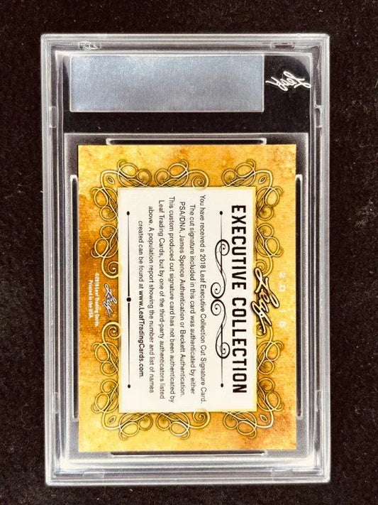 Don Cheadle 2018 Leaf Masterpiece Cut Signature certified signed card 1/1 JSA Avengers - AutographsForSale.com