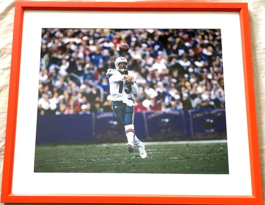 Dan Marino signed Dolphins 16x20 poster or photo framed JSA - AutographsForSale.com