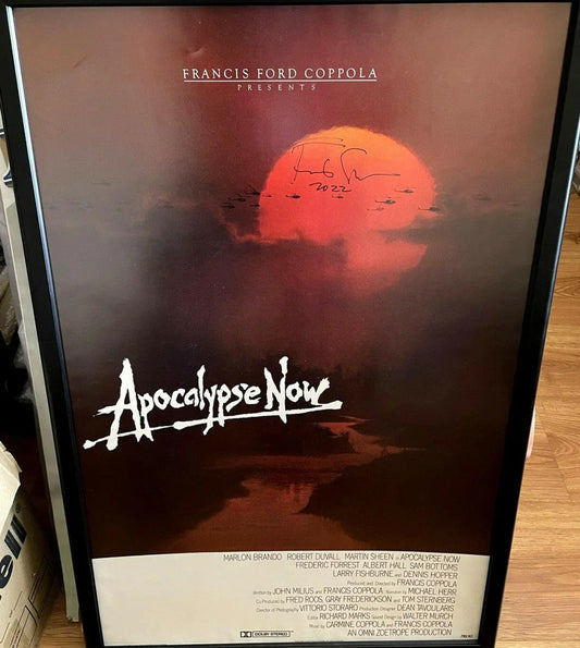 Francis Ford Coppola signed Apocalypse Now 1979 27x40 movie poster JSA - AutographsForSale.com
