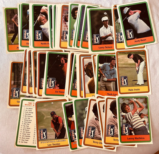 55 1981 Donruss golf cards Hale Irwin Johnny Miller Lee Trevino Tom Weiskopf - AutographsForSale.com