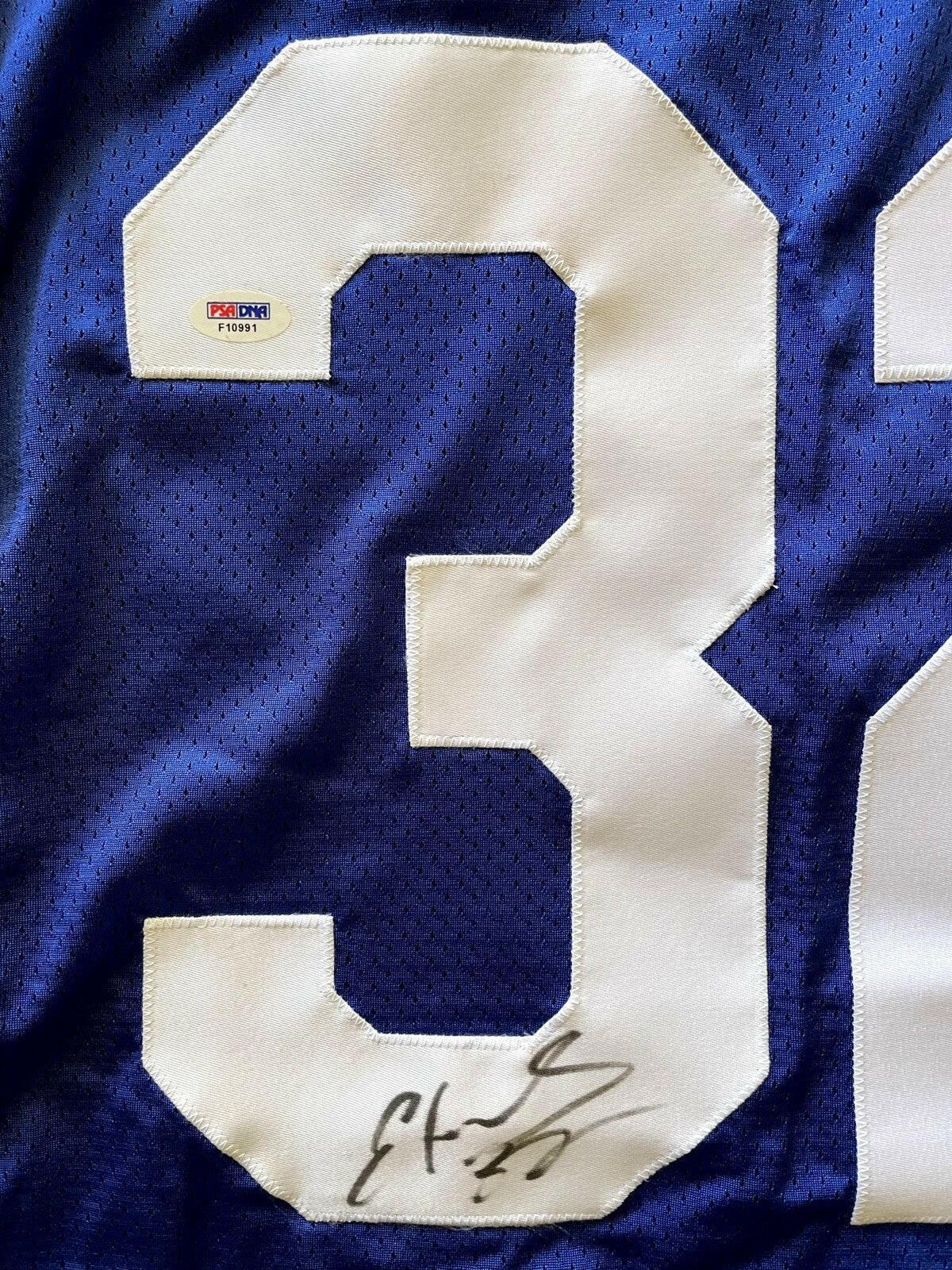 Edgerrin James signed Indianapolis Colts Puma game model jersey PSA/DNA - AutographsForSale.com