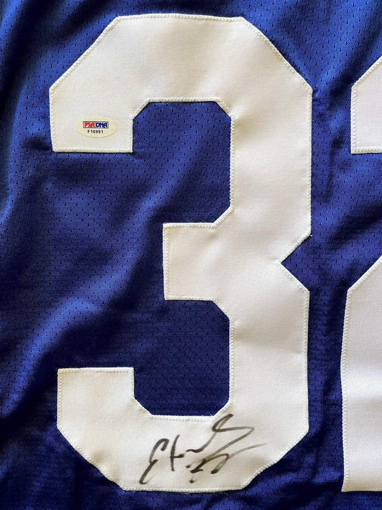 Edgerrin James signed Indianapolis Colts Puma game model jersey PSA/DNA - AutographsForSale.com