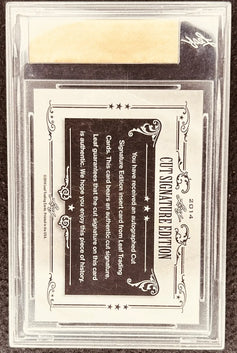 2014LeafMattDamon2 - AutographsForSale.com