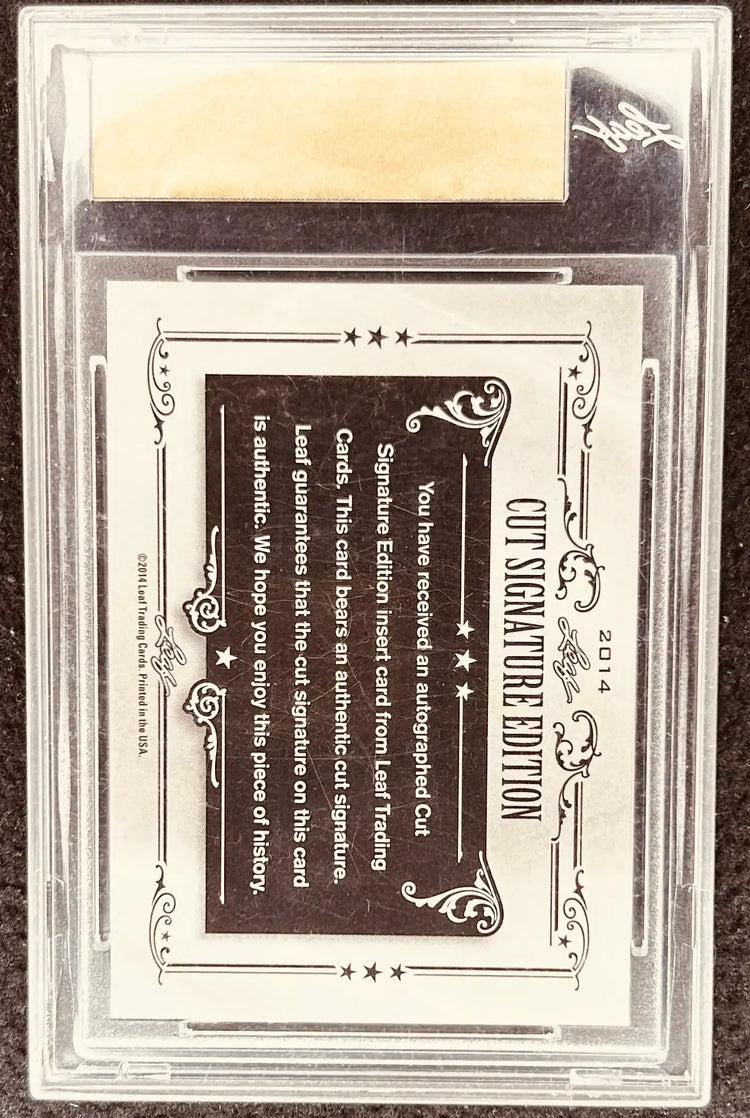 2014LeafMattDamon2 - AutographsForSale.com