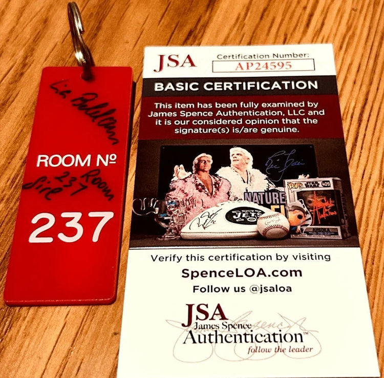 Lia Beldam signed Shining movie Room 237 key fob w/ ROOM 237 GIRL JSA - AutographsForSale.com