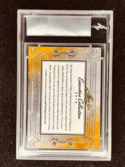 Jim Craig & Dave Silk 2016 Leaf Masterpiece Cut Signature certified signed card 1/1 1980 Miracle On Ice JSA - AutographsForSale.com