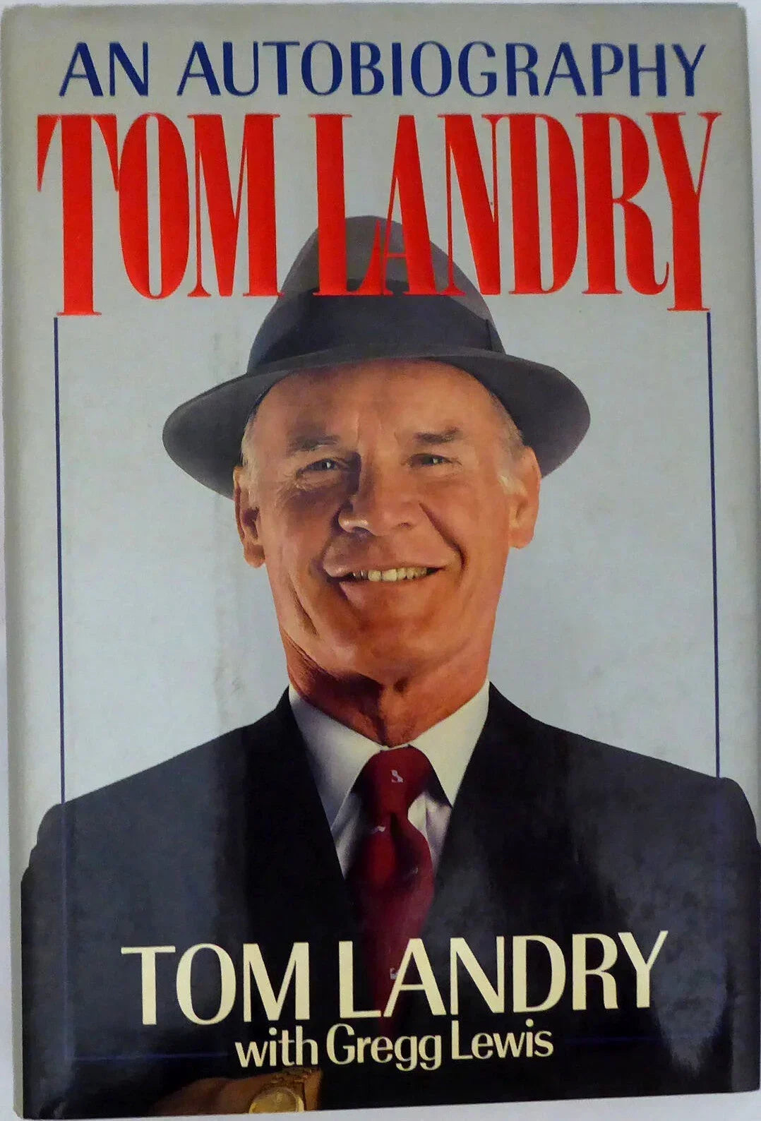 Tom Landry autographed An Autobiography book JSA Dallas Cowboys - AutographsForSale.com