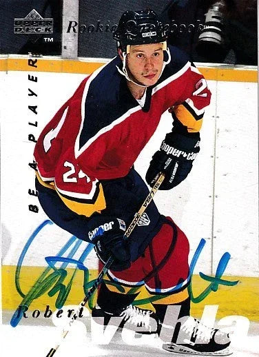 Robert Svehla signed Florida Panthers 1995-96 Be A Player RC - AutographsForSale.com