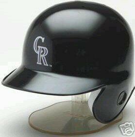 Colorado Rockies Riddell mini batting helmet NEW NO BOX OR STAND - AutographsForSale.com