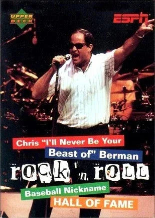 Chris Berman ESPN 1997 Upper Deck baseball MLB All-Star FanFest card - AutographsForSale.com