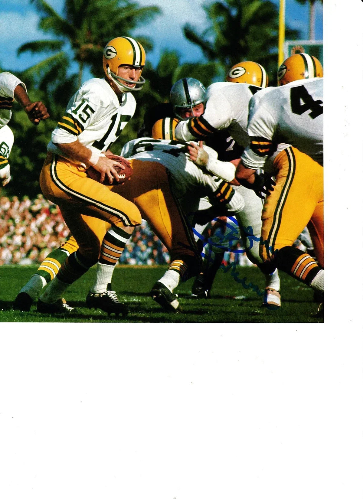 Donny Anderson autographed Green Bay Packers magazine photo - AutographsForSale.com