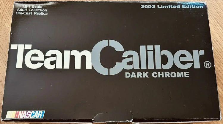 Jimmie Johnson signed 2002 Lowe’s 1:24 team Caliber Dark Chrome diecast car JSA - AutographsForSale.com