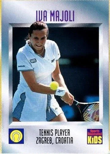 Iva Majoli 1997 SI for Kids tennis Rookie Card - AutographsForSale.com
