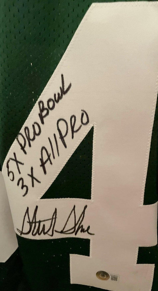Sterling Sharpe signed Packers Wilson game jersey w/ 5X Pro Bowl 3X All Pro BAS certified - AutographsForSale.com