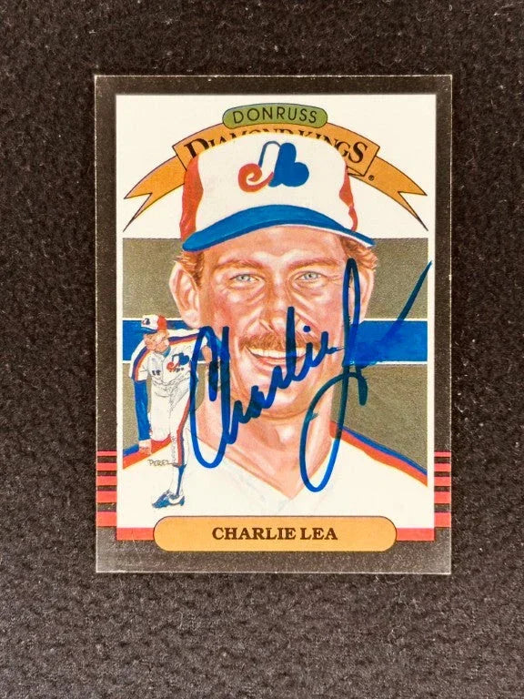 Charlie Lea signed Montreal Expos 1985 Donruss DK card - AutographsForSale.com