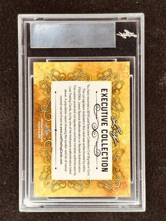 Roy Williams 2018 Leaf Masterpiece Cut Signature certified autograph card 1/1 JSA UNC Tar Heels Kansas - AutographsForSale.com