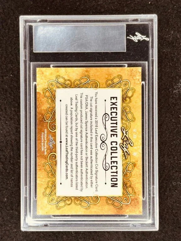 Roy Williams 2018 Leaf Masterpiece Cut Signature certified autograph card 1/1 JSA UNC Tar Heels Kansas - AutographsForSale.com