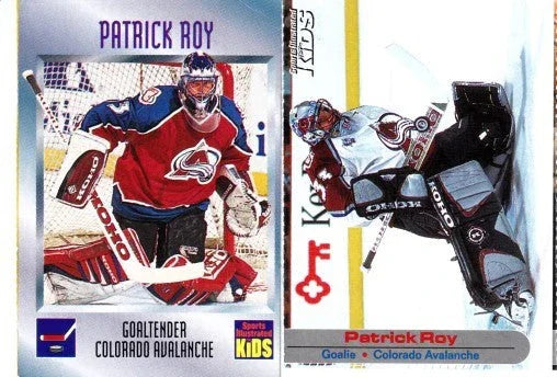 Patrick Roy Colorado Avalanche 1997 and 2001 Sports Illustrated for Kids cards - AutographsForSale.com