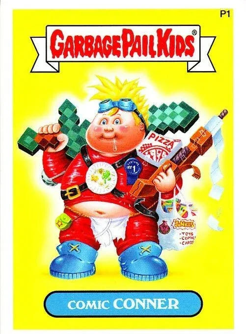 Garbage Pail Kids Comic Conner 2014 SDCC Topps promo card P1 - AutographsForSale.com