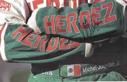 Michel Jourdain Jr. Autographed 5x8 photo card - AutographsForSale.com