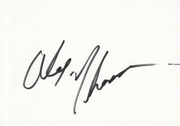 Alex Thomas Soul Train autographed 4x6 photo card - AutographsForSale.com