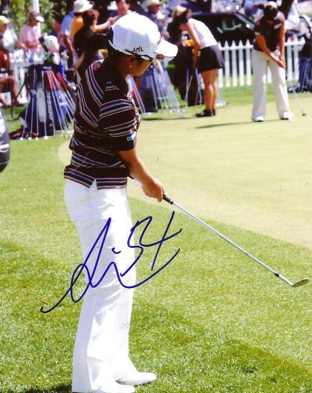 Ai Miyazato signed 2005 LPGA Kraft Nabisco 8x10 photo Old Signature - AutographsForSale.com