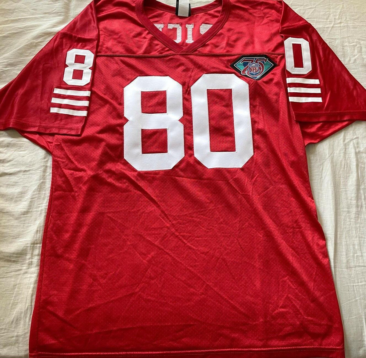 Jerry Rice signed SF 49ers 1994 Wilson red jersey PSA/DNA - AutographsForSale.com