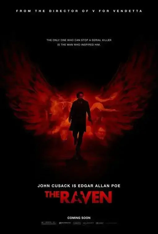 The Raven mini 2012 movie poster (John Cusack) - AutographsForSale.com