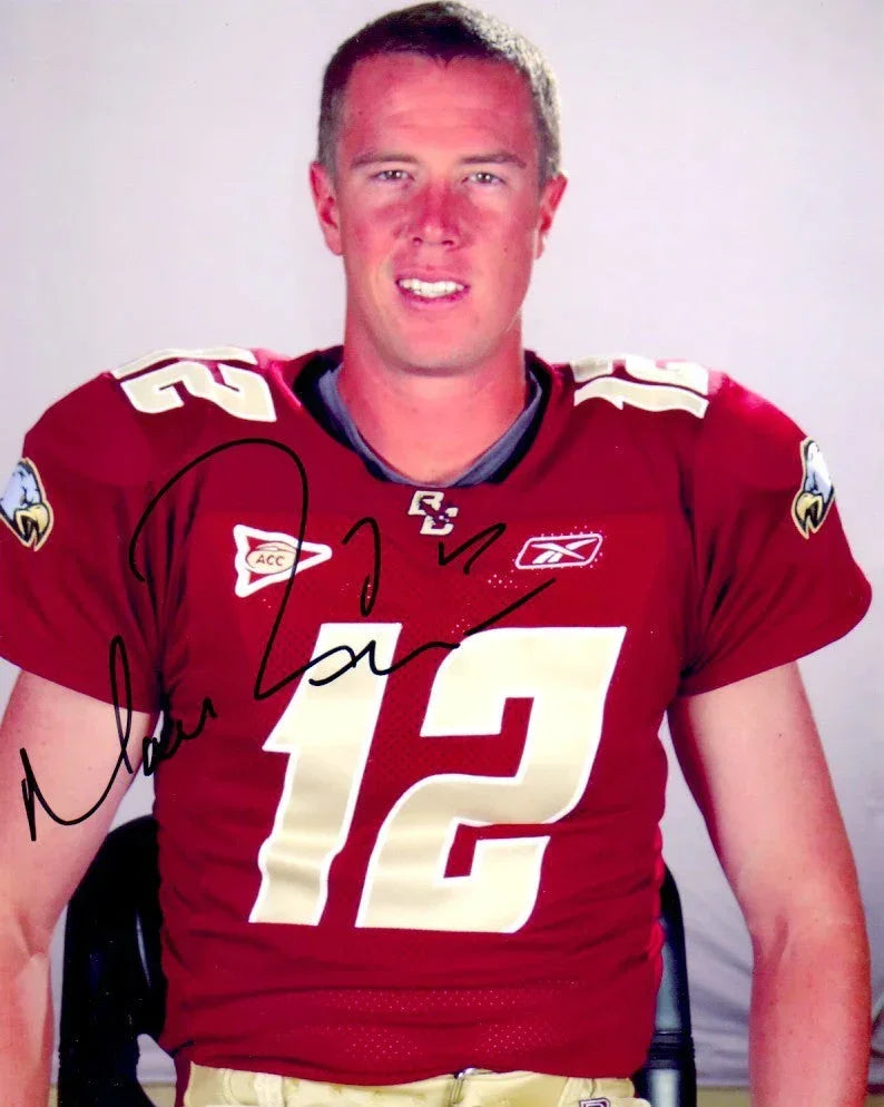 Matt Ryan autographed Boston College 8x10 portrait photo - AutographsForSale.com