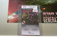 William Shatner & Patrick Stewart signed Star Trek Generations movie poster framed JSA - AutographsForSale.com