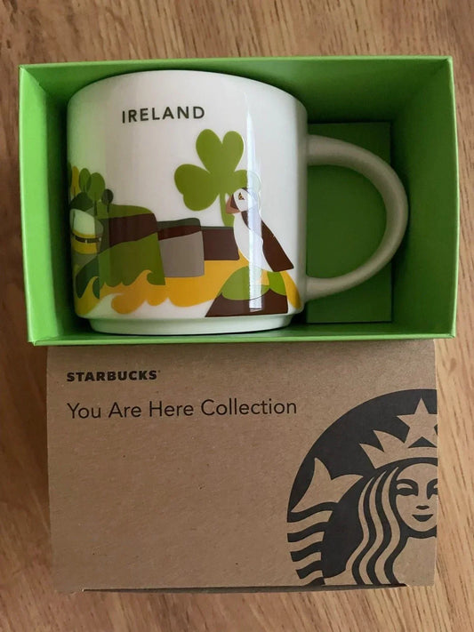 Starbucks 2013 You Are Here Collection Ireland 14 ounce collector coffee mug NEW - AutographsForSale.com