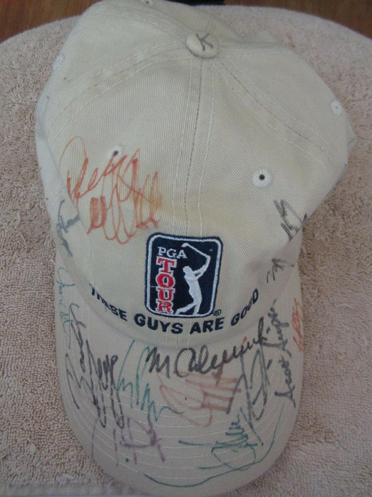 Autographed PGA Tour golf cap or hat Mark Calcavecchia John Daly Corey Pavin Scott Simpson - AutographsForSale.com