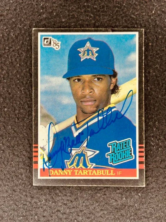 Danny Tartabull signed Mariners 1985 Donruss RC - AutographsForSale.com