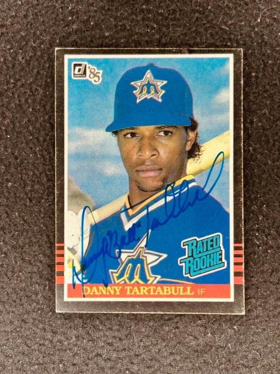 Danny Tartabull signed Mariners 1985 Donruss RC - AutographsForSale.com
