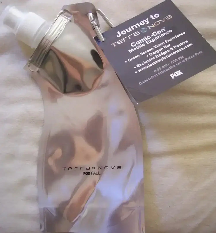 Terra Nova 2011 Comic-Con Fox promo water bottle - AutographsForSale.com