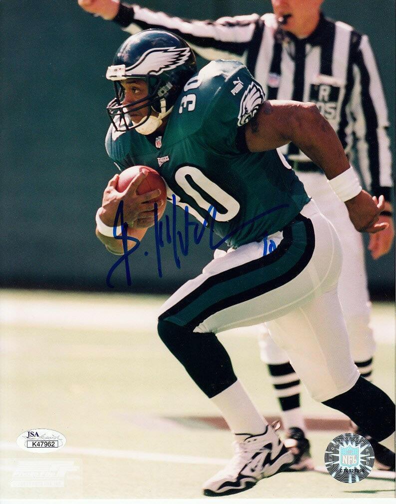 Brian Mitchell signed Philadelphia Eagles 8x10 photo JSA - AutographsForSale.com