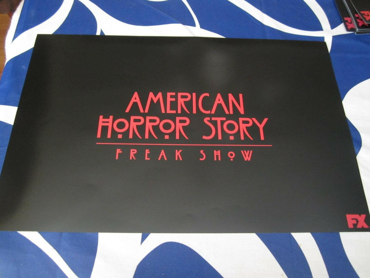 American Horror Story Coven & Freak Show 2 Sided 2014 SDCC mini poster - AutographsForSale.com
