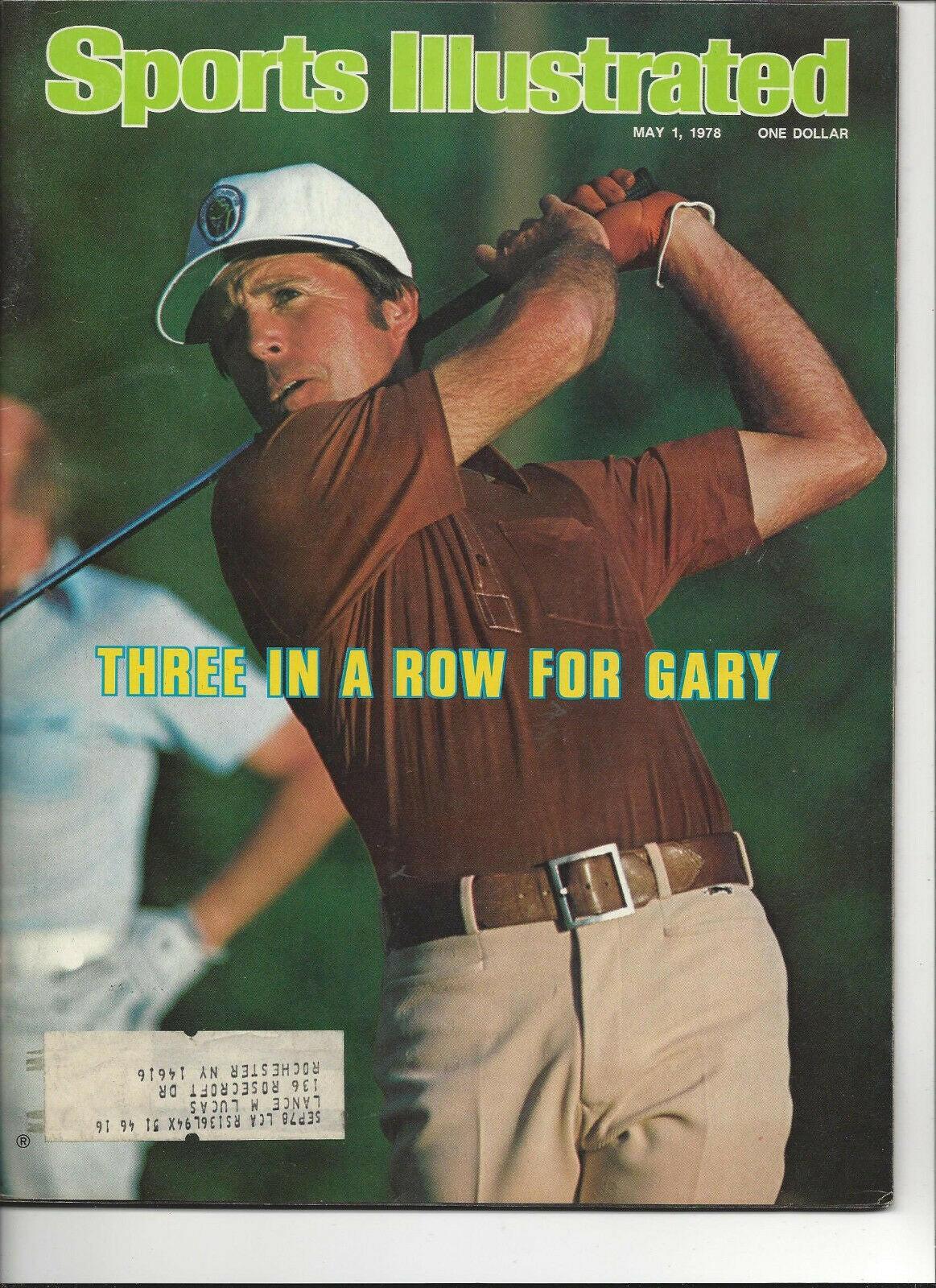 Gary Player 1978 Sports Illustrated magazine - AutographsForSale.com