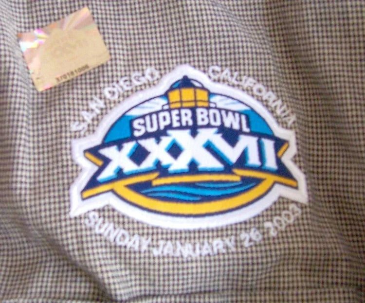 Super Bowl 37 Port Authority long sleeve dressy casual shirt Buccaneers win - AutographsForSale.com